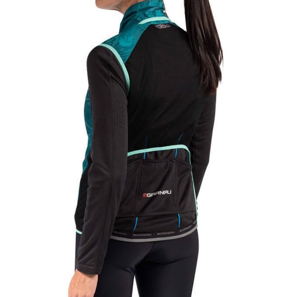 Women's Teal Cycling Vest - Picture 6 of 14